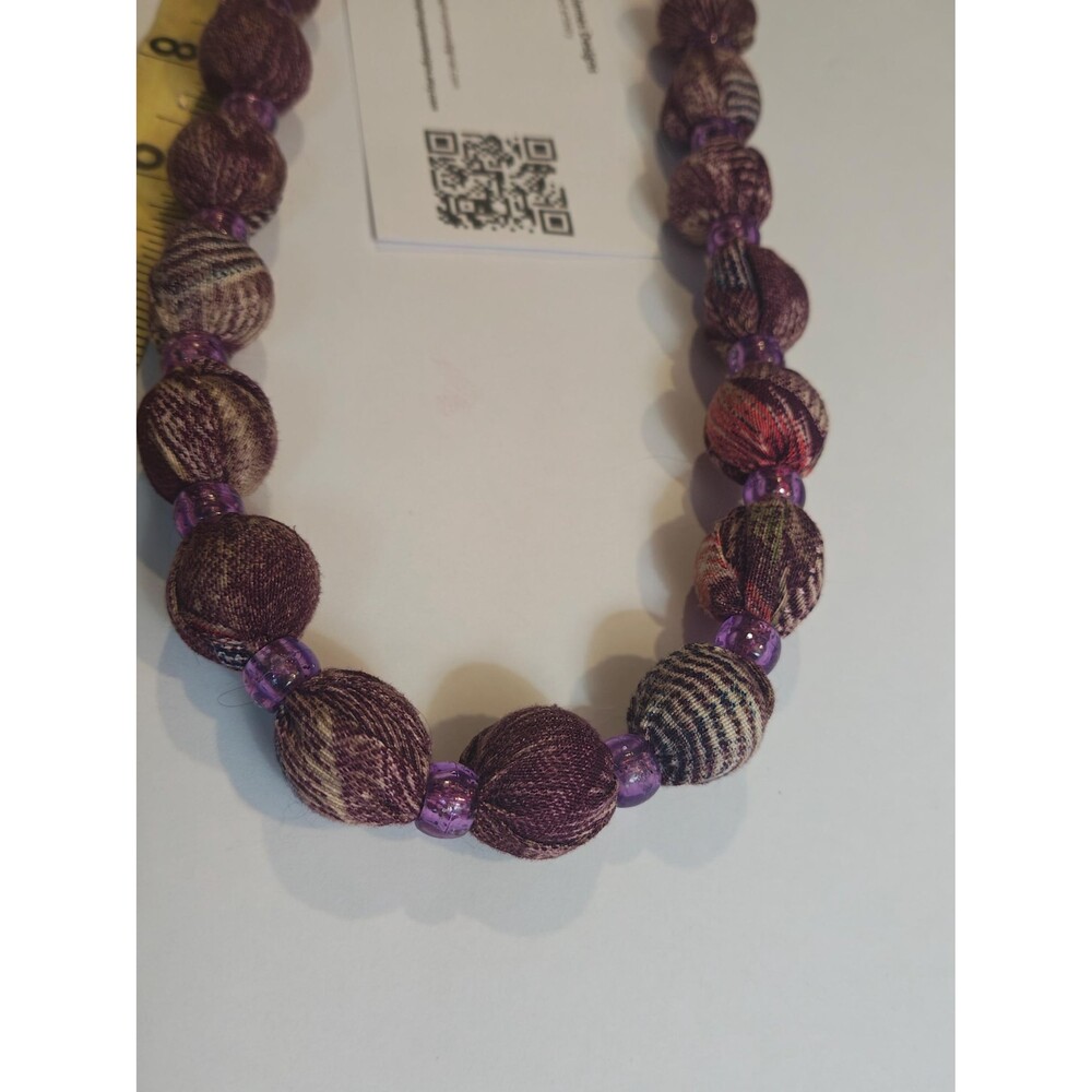 Cooling Weighted Marble Necklace,